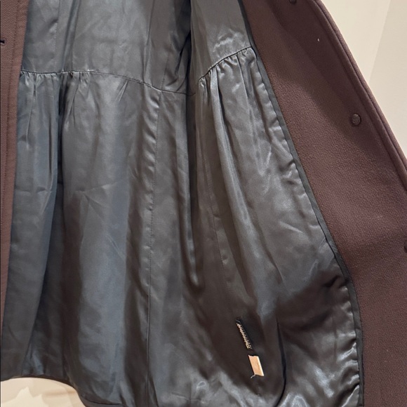 J. Crew Burgundy Wool Coat - Picture 5 of 6